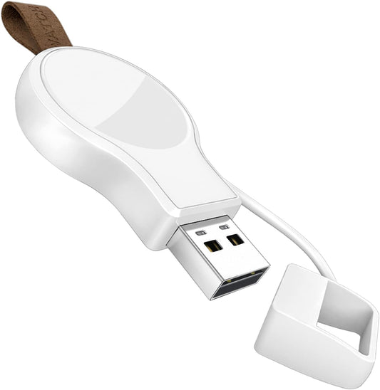 NEWDERY Portable Apple Watch Charger, Magnetic Quick Charge