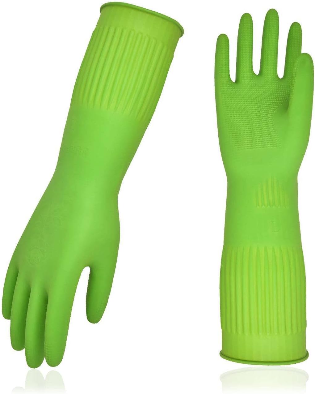 Long Sleeve Reusable Kitchen Gloves for Cleaning