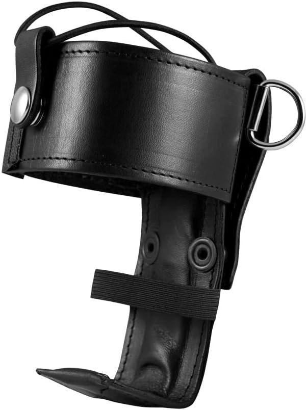 Boston Leather Universal Firefighter's Radio Holder for Safety