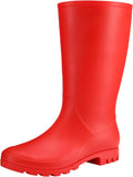 Asgard Womens Tall Rain Boots Waterproof Knee High Rainboots
