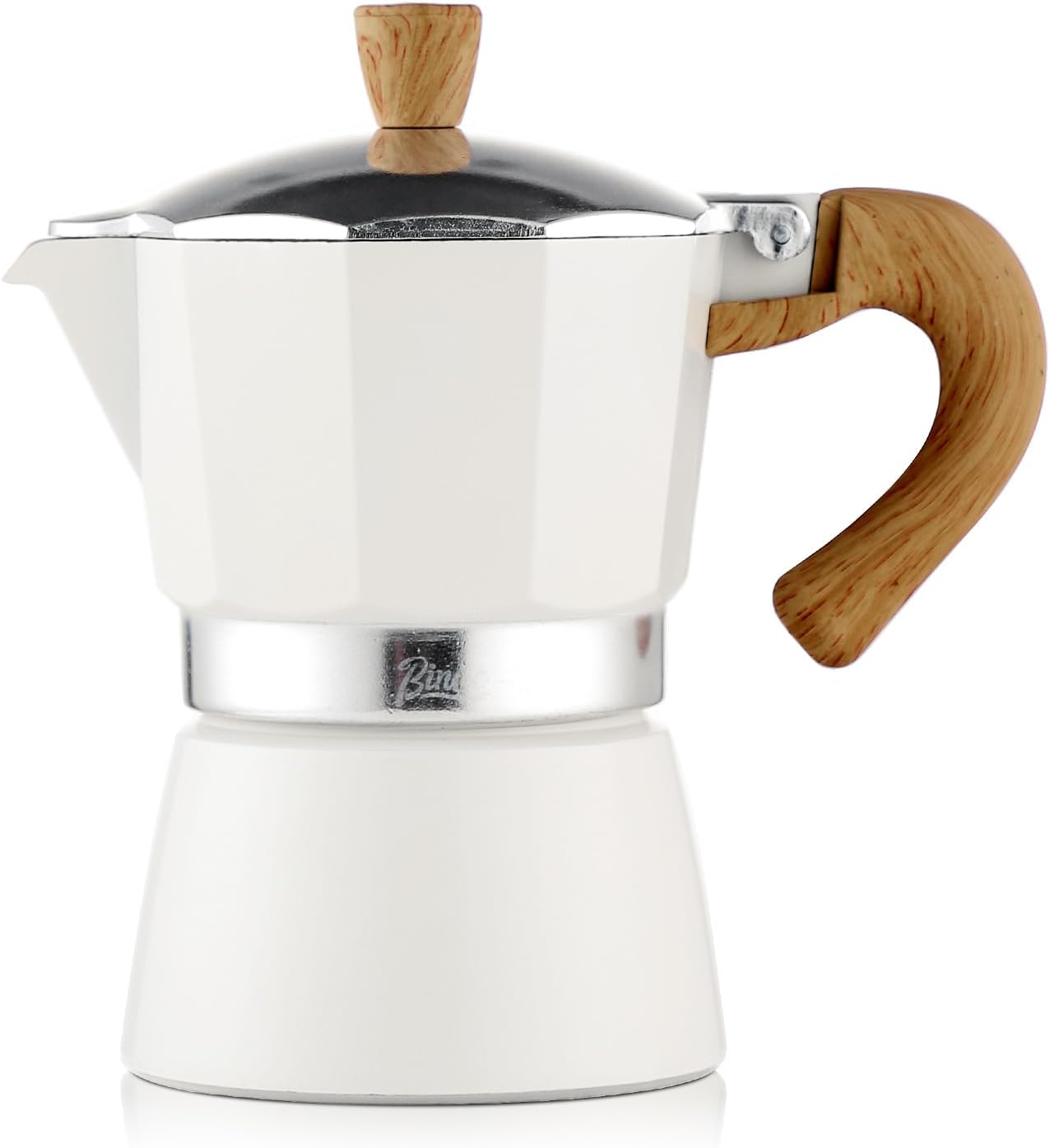 Bincoo Stovetop Espresso Maker - Easy 2-Cup Brewing