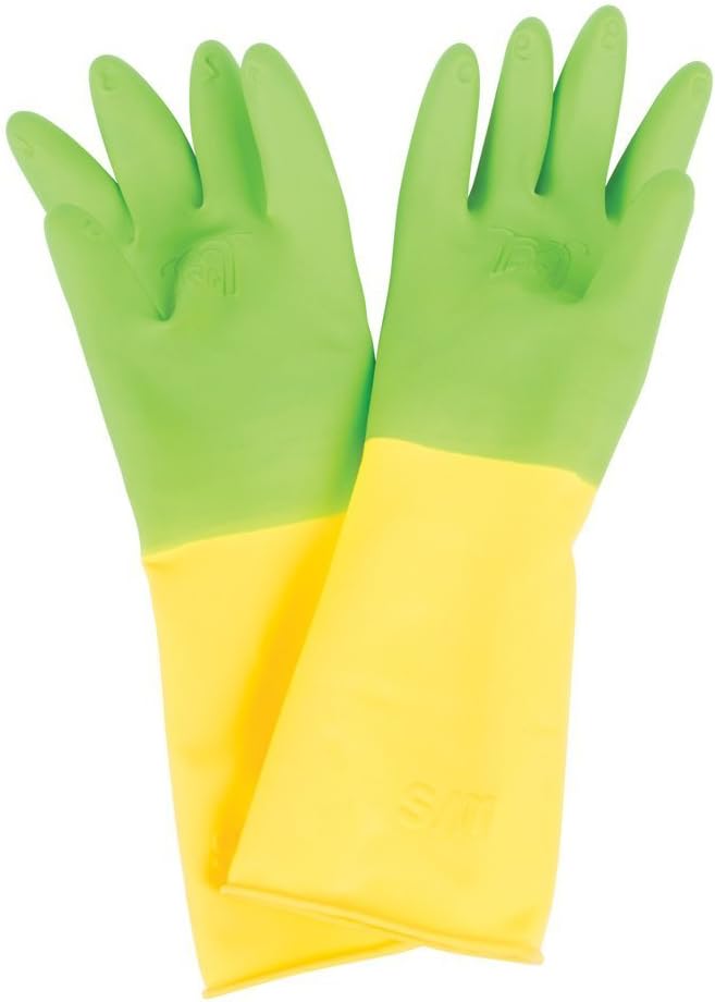 Mini Manos: Kids Rubber Gloves for Ages 3-5, Fits Palm Width 2.5-2.75 Inch