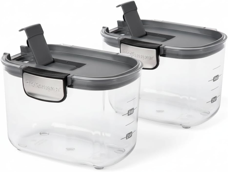 ProKeeper+ Clear Plastic Airtight Food Storage Container Set