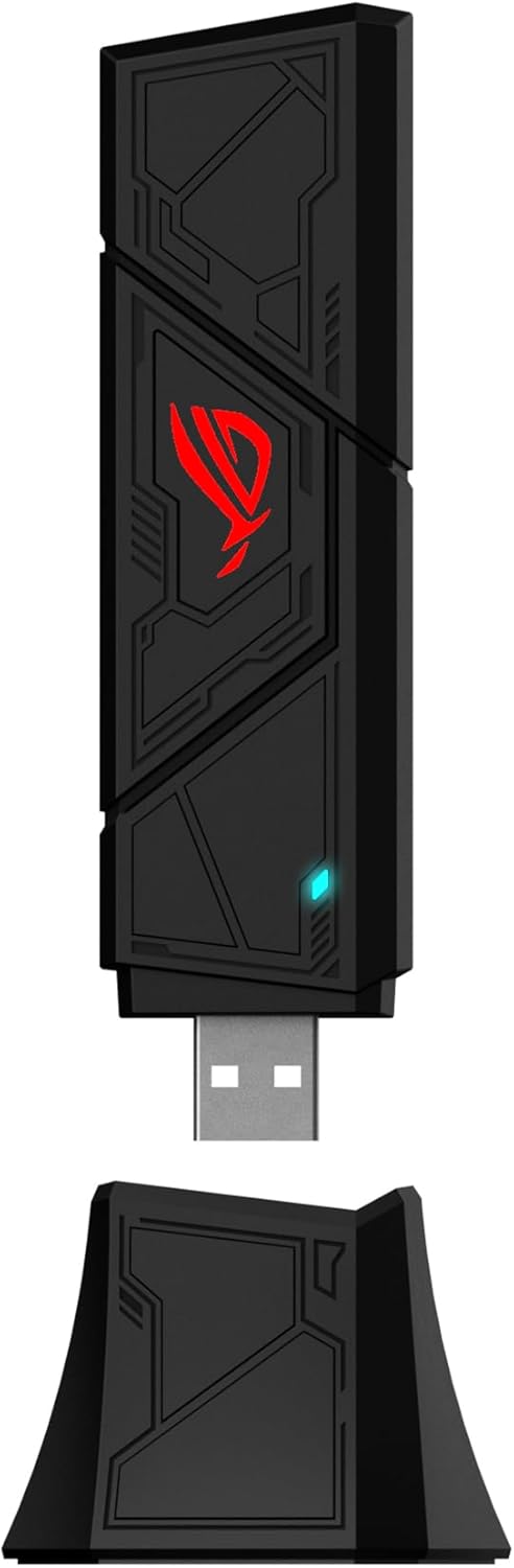 ASUS ROG USB-BE92 Tri-Band WiFi 7 Adapter with 6GHz Band