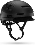 Bern Hudson Commuter Bike Helmet with MIPS - LED Rear Light & U-Lock