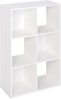 Closetmaid Decorative Stackable 6 Cube Organizer - Versatile Storage