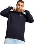 PUMA mens Essentials Logo Fleece Hoodie - Comfortable Everyday Layer 1