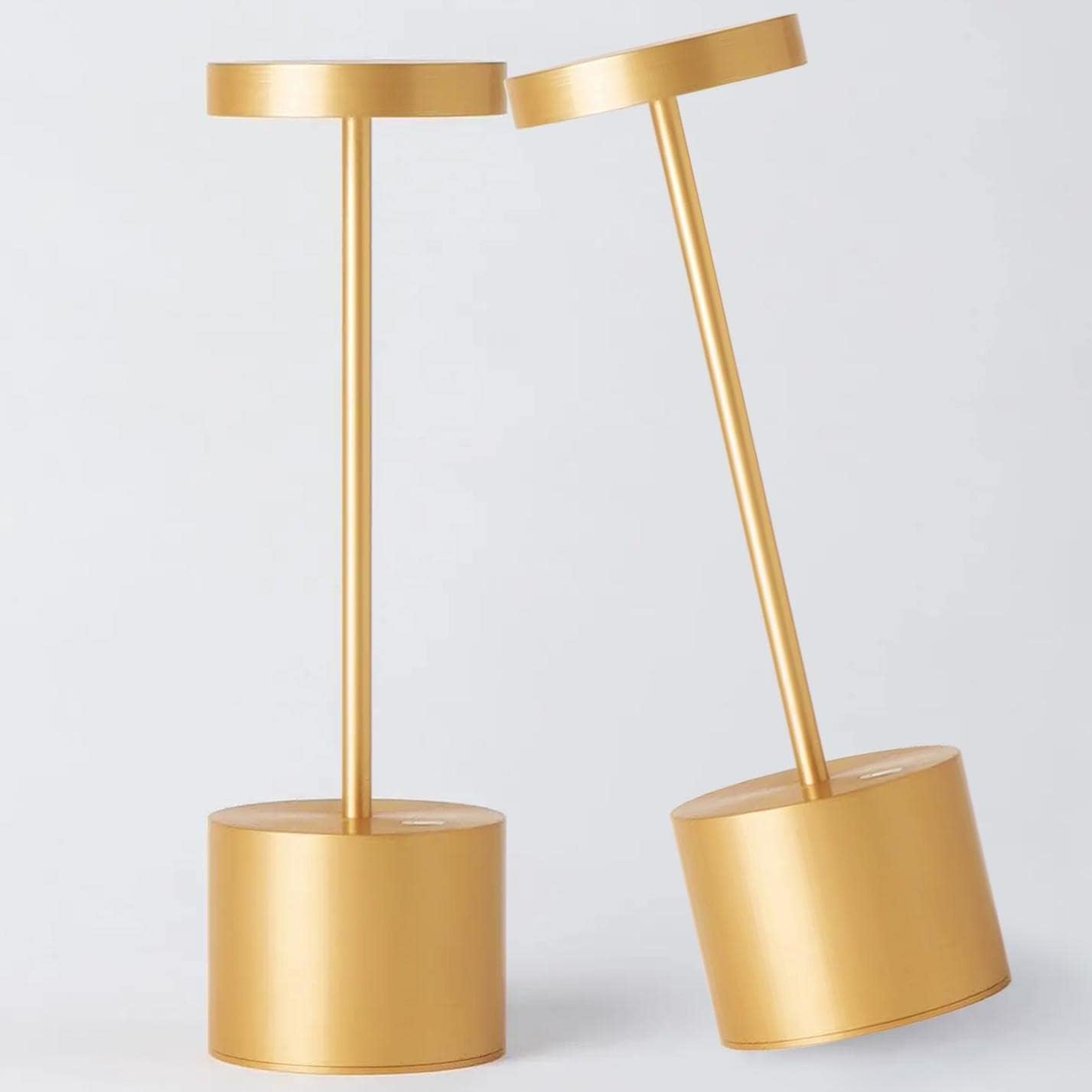 Cordless Table Lamp 2Pack with Rechargeable LED Battery Power