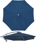 10ft Patio Umbrella Replacement Canopy for 8 Ribs - Durable Fit