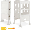 Costzon Toddler Tower: Adjustable Kitchen Step Stool for Kids