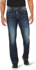 Men's Relaxed Straight Jean - Casual Stretch Denim Comfort