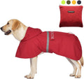 Pet Large Dog Raincoat Waterproof Poncho for Medium and Large Dogs