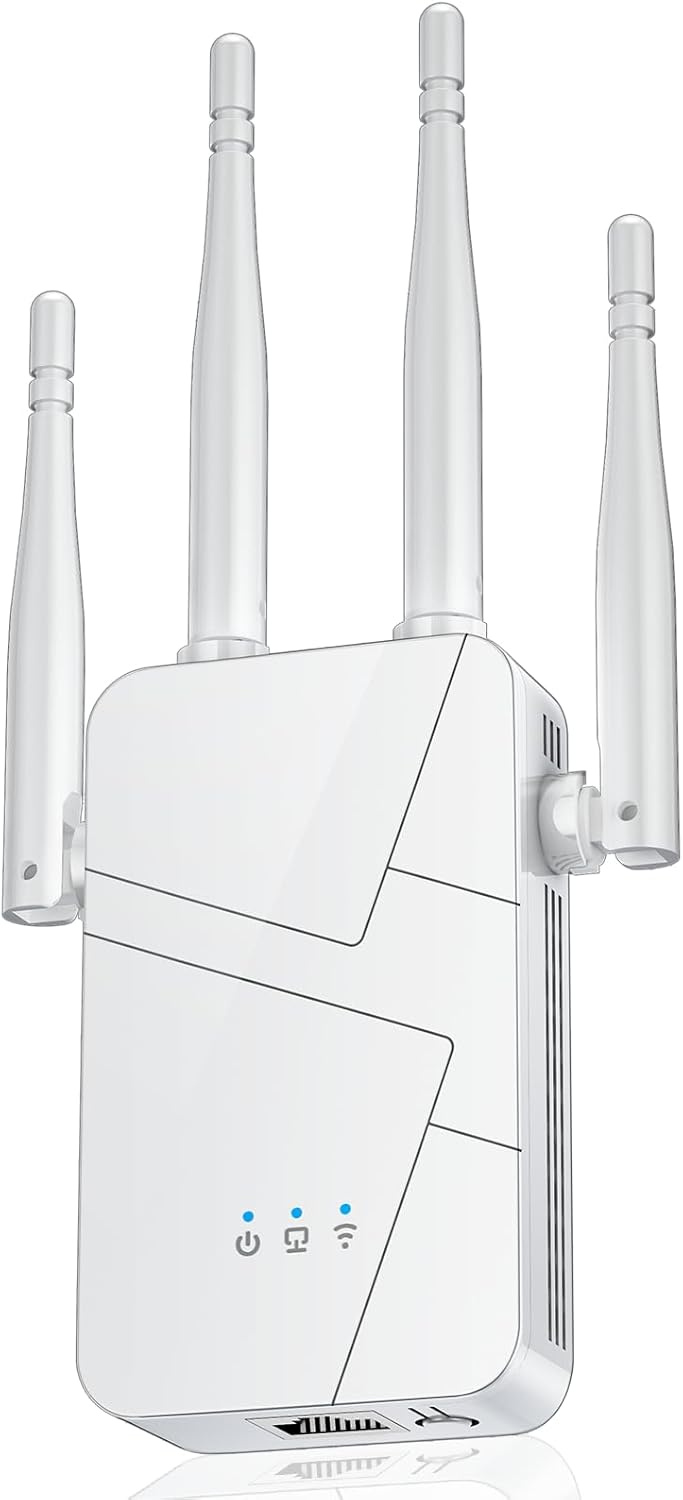 2025 WiFi Extender Signal Booster for Home, 15000sq.ft Range