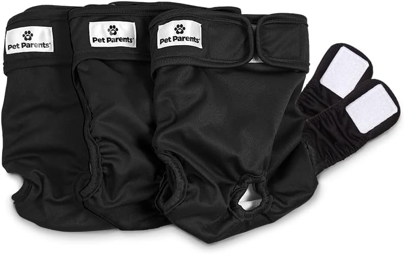 Pet Parents Washable Dog Diapers for Comfort and Fit