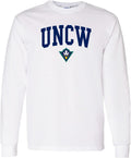 NCAA College Team Color Arch Logo Long Sleeve - Officially Licensed