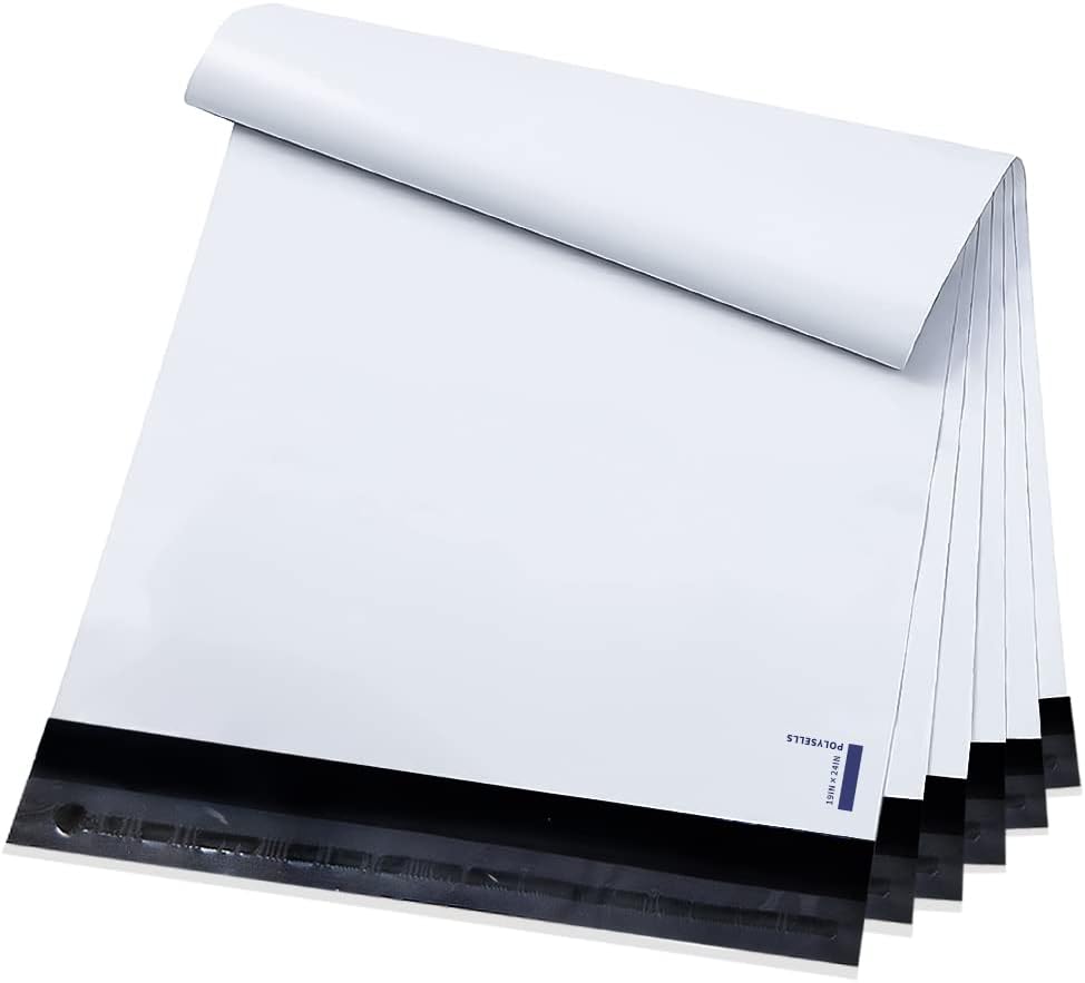 Durable Poly Mailers 100 Pack 19x24 Inch for Secure Shipping