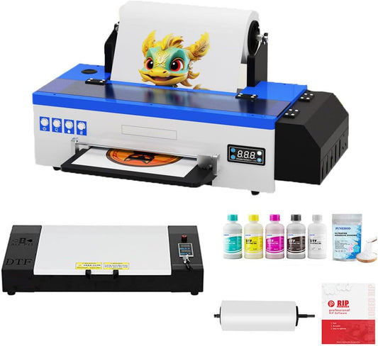PUNEHOD A3 DTF Printer with White Stirring: DIY T-Shirt Printing