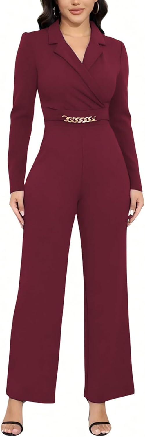 DeftSharp Women's Sexy Cocktail Party Jumpsuit for All Occasions