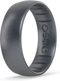 Elements Classic Silicone Ring for Men and Women - Breathable Comfort