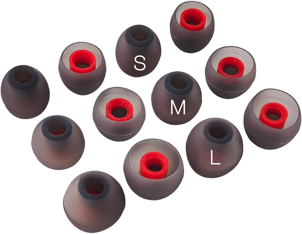 Enhance SoundComfort: 12X Eartips for Wireless Earbuds