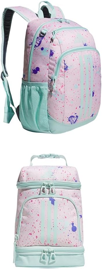 adidas Creator Backpack with Insulated Lunch Bag for Easy Transport