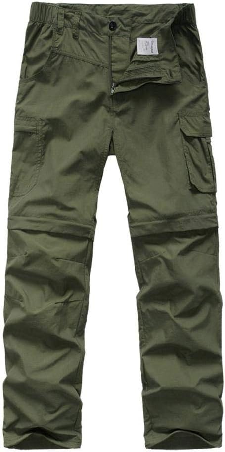Kids' Cargo Pants for Boys - Quick Dry Waterproof Hiking Trousers