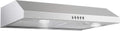 Under Cabinet Range Hood 30 in - Slim Stainless 700CFM Vent