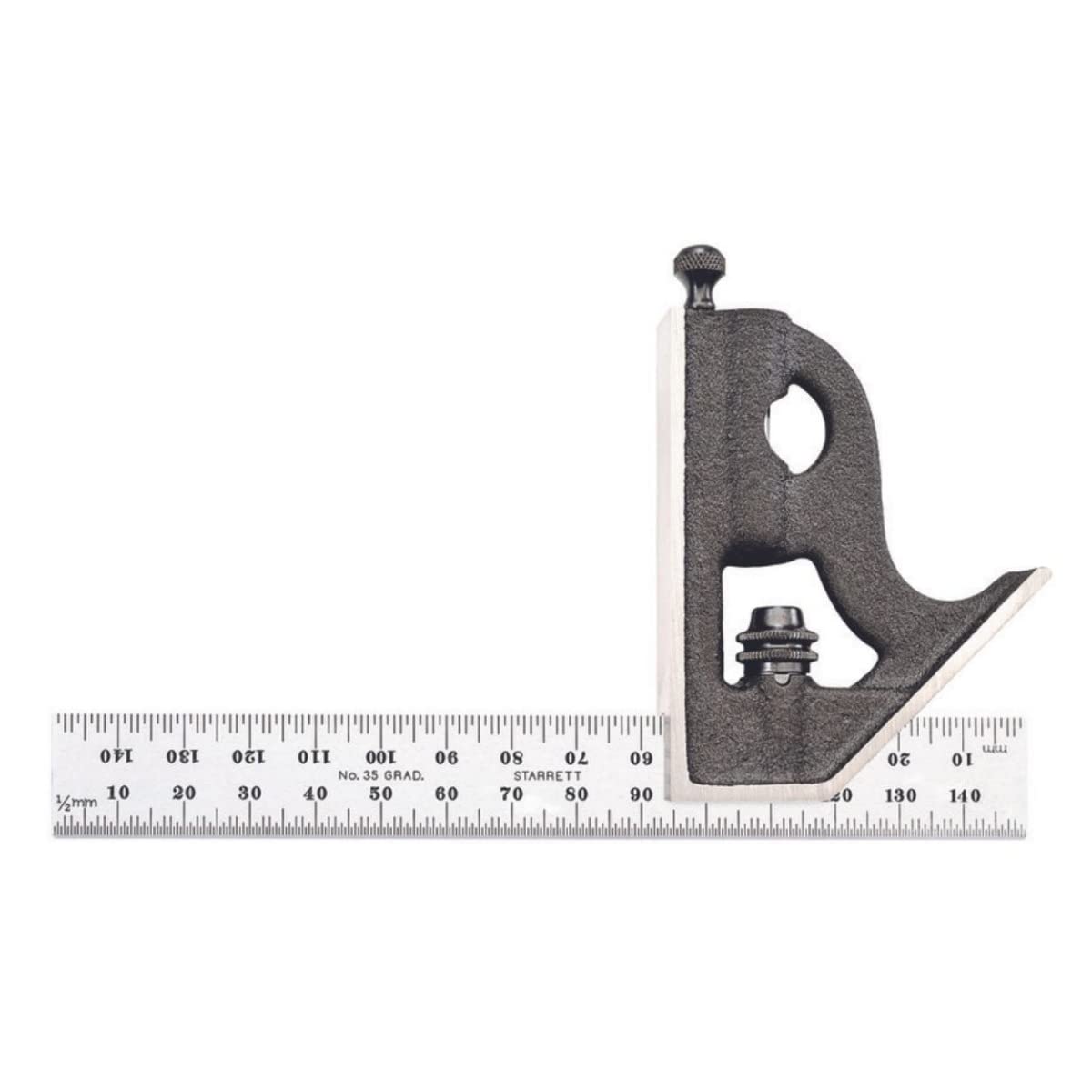 Starrett Steel Combination Square for Precision Measurements