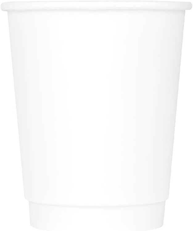 Karat 8 oz Double-Wall Insulated Coffee Cups for Hot Beverages