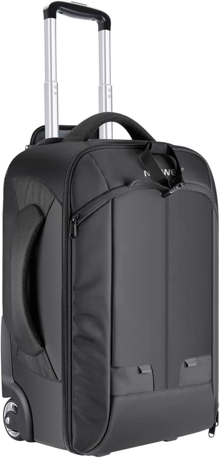 Neewer 2-in-1 Rolling Camera Backpack Trolley Case Review