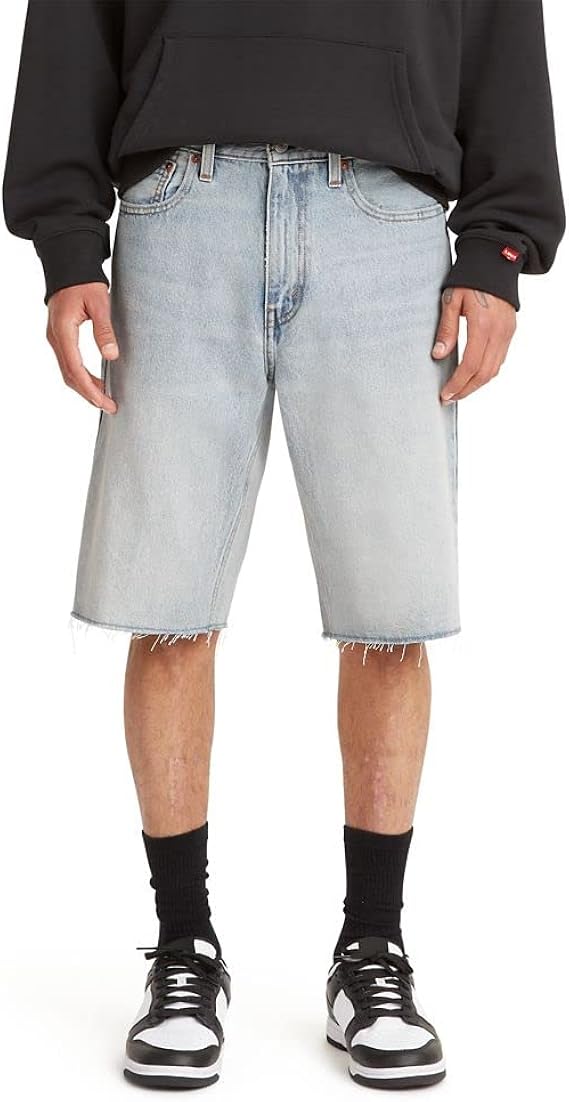 Levi's Men's 569 Loose Straight Denim Shorts for Comfort