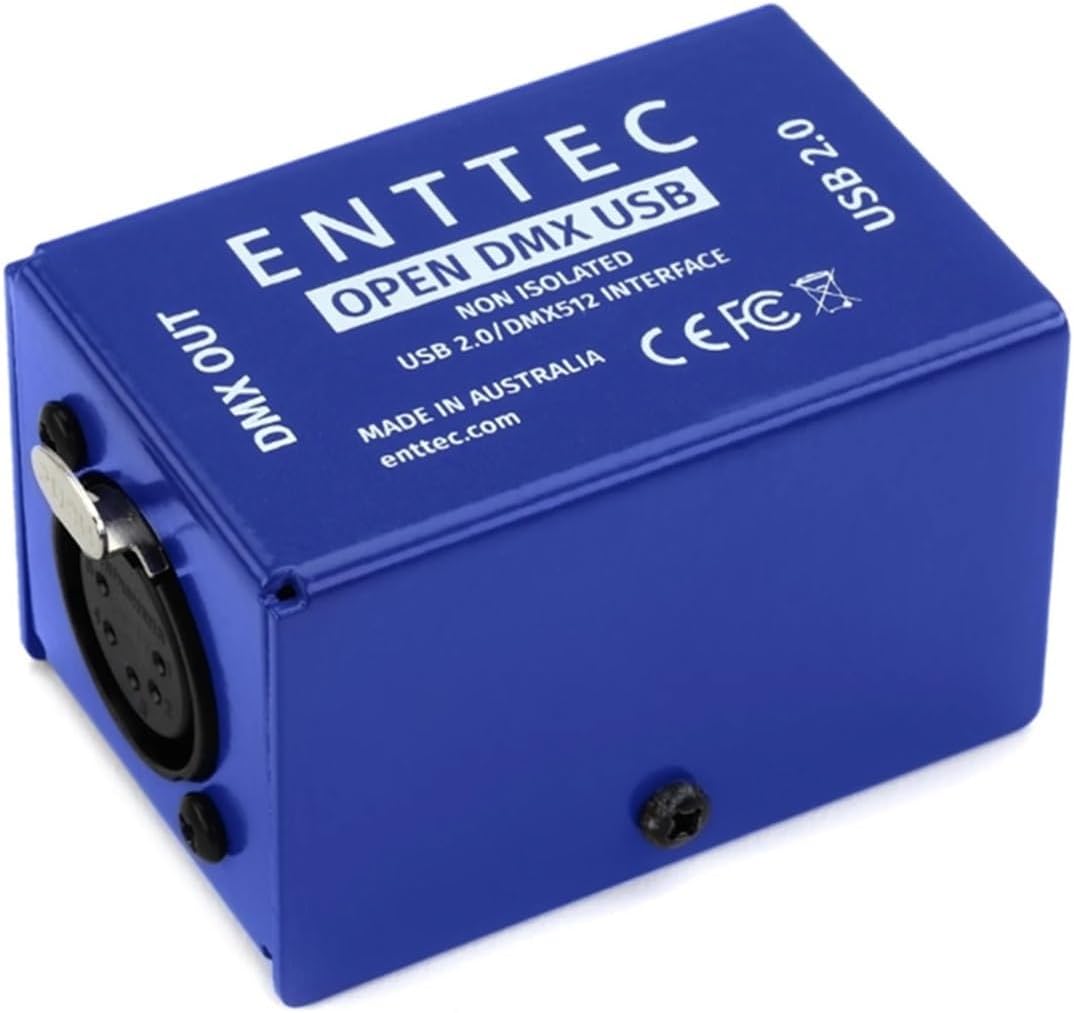Enttec Open DMX USB Lighting Interface for Easy DMX Control
