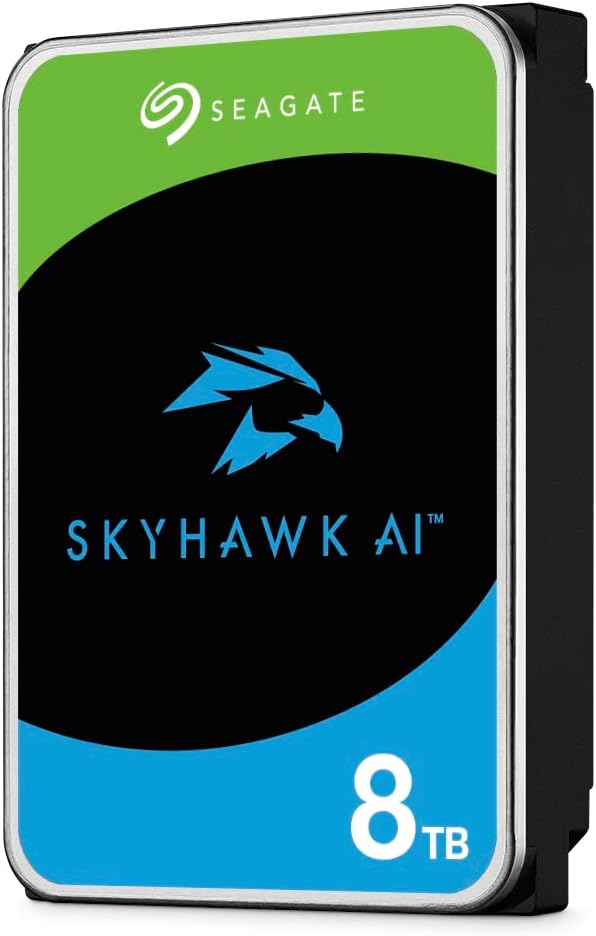 Seagate Skyhawk AI 8TB DVR NVR Hard Drive