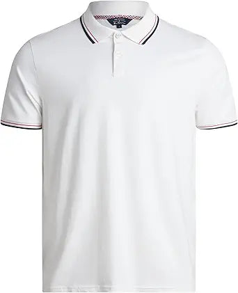 Ben Sherman Men's Polo Shirt - Casual Stretch Short Sleeve Fit