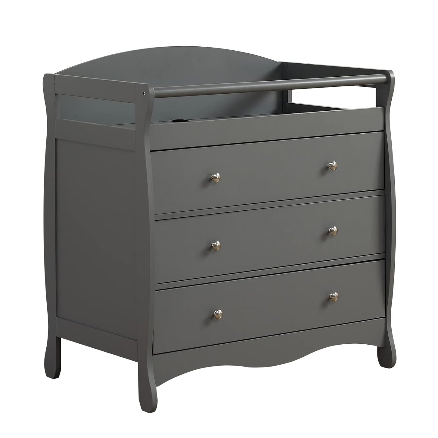 Functional Changing Table Dresser for Baby with 3 Drawers