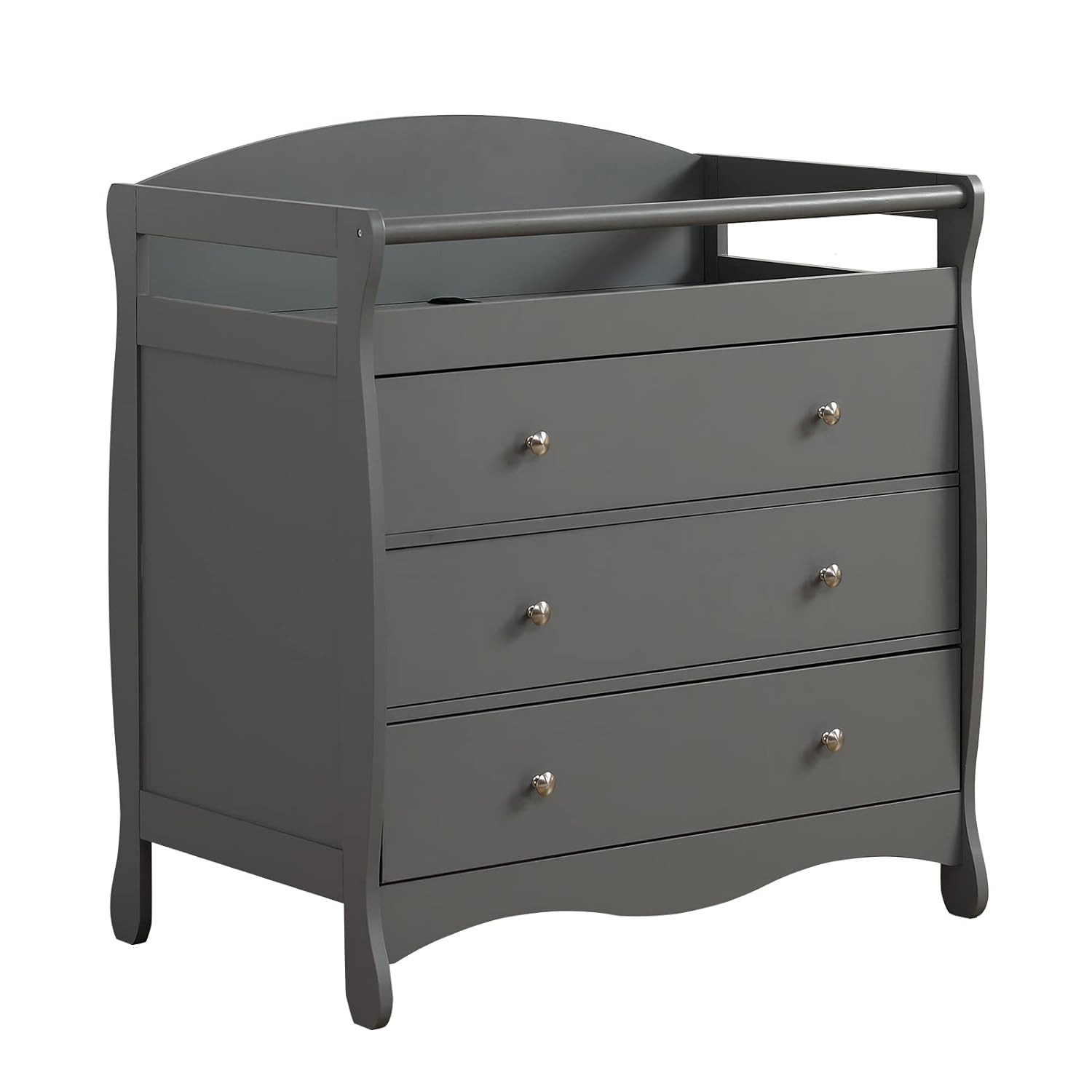 Functional Changing Table Dresser for Baby with 3 Drawers