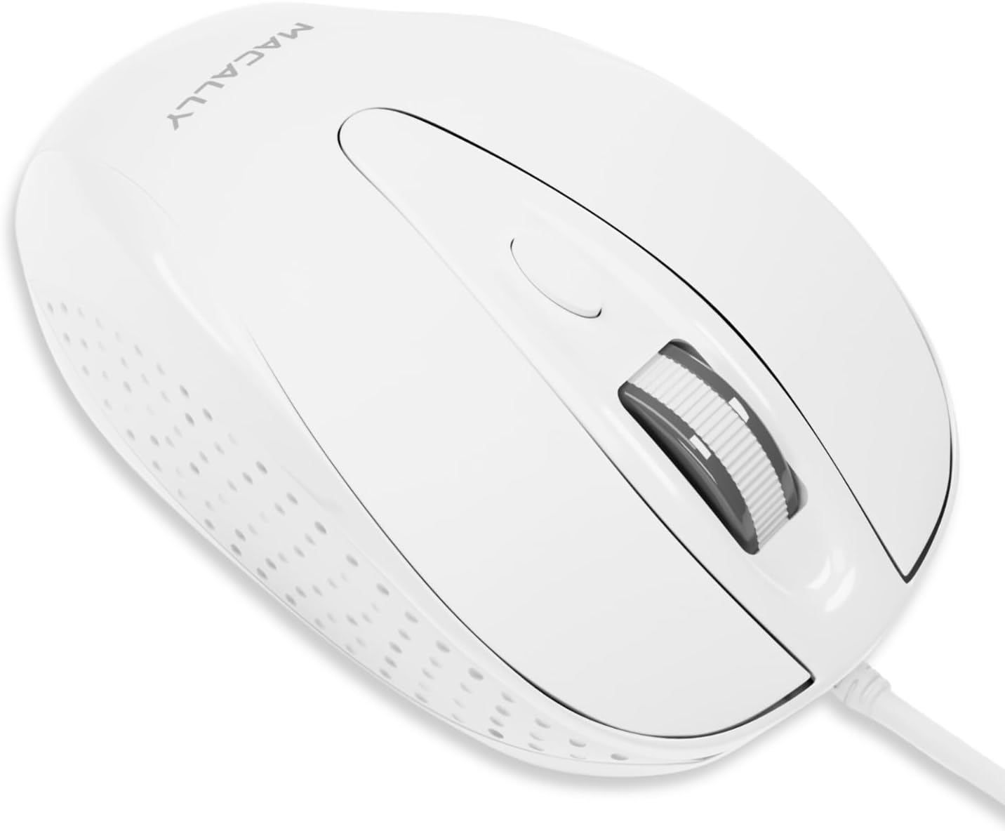 Macally Wired USB Mouse: Precision Control with Long Cord