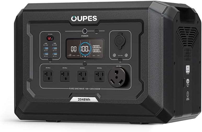 Powering Your Home & Adventures with OUPES 2500W Portable Station