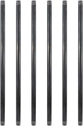 GeilSpace 1/2 in x 42 in Heavy Duty Pre-Cut Grey Metal Pipe