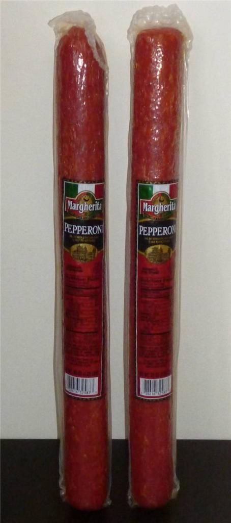 Margherita VERY BEST Pepperoni HUGE 17in Sticks for Snacks