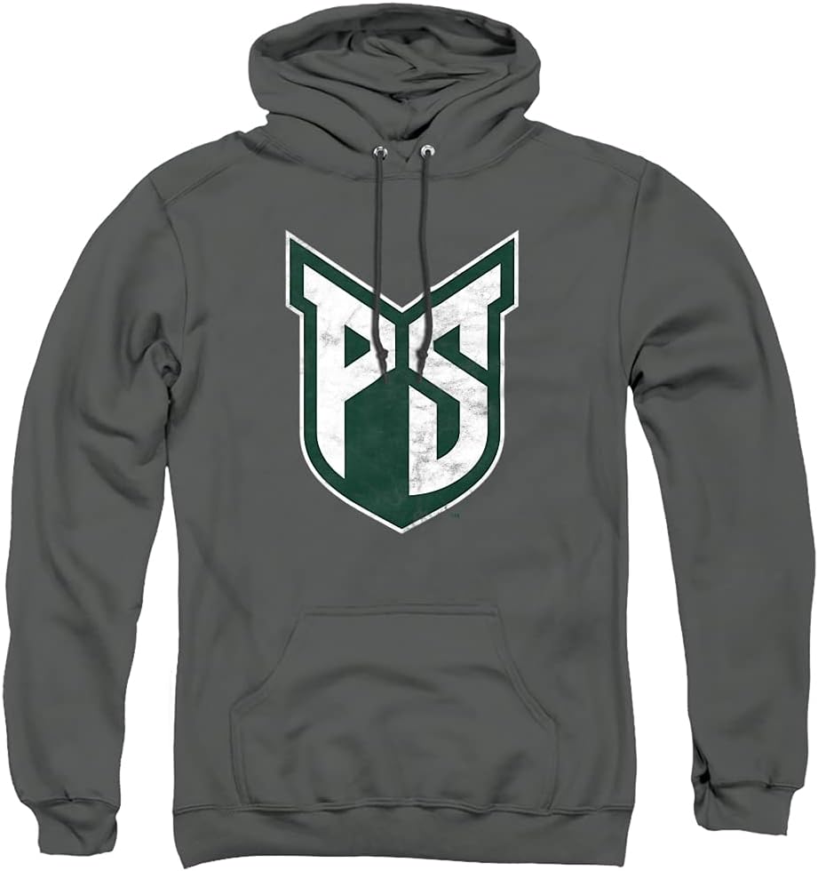 Official Collegiate Distressed Primary Logo Hoodie for Fans