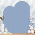 Dusty Blue Arch Cover Set of 2 for Elegant Wedding Decor