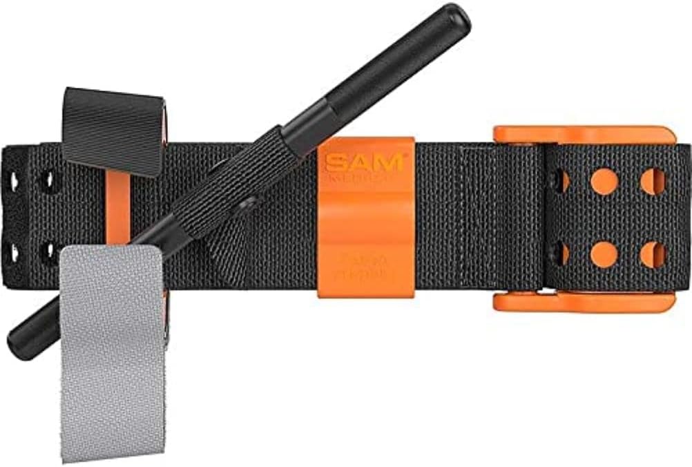SAM XT Tourniquet - Orange with Metal Windlass for Safety