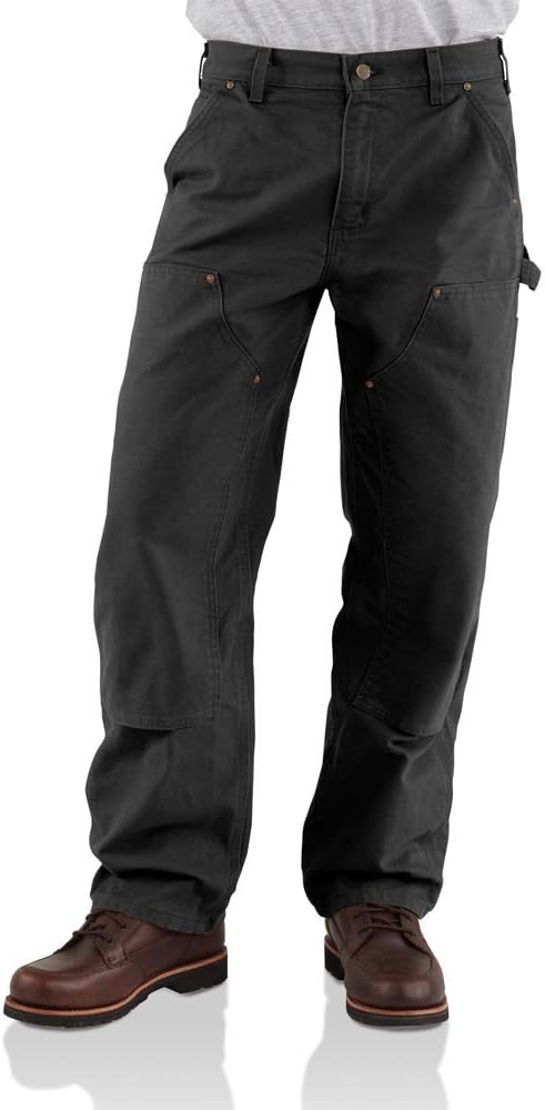 Carhartt Men's Loose Fit Washed Duck Double-Front Utility Work Pant
