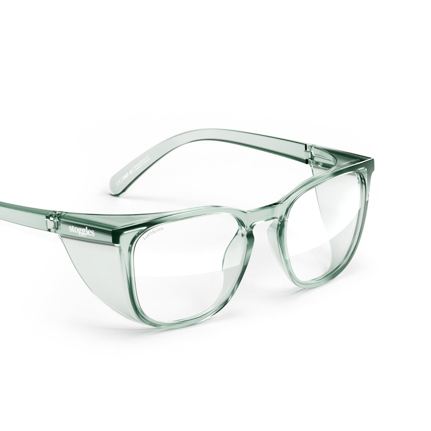 Stoggles Square Z87.1 Certified Safety Glasses for Eye Protection