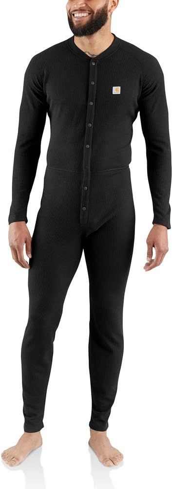 Carhartt Men's MUS130 Classic Union Suit for Ultimate Comfort