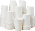 1000 Pack 8 oz Disposable Paper Cups - Reliable White Hot Cups
