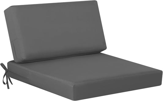 Outdoor Cushions for Patio Furniture - Waterproof Seat Cushions