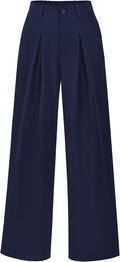 BTFBM Women High Waist Palazzo Pants for Casual Elegance