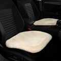 Genuine Sheepskin Car Seat Cushion Pair - Plush Comfort and Protection